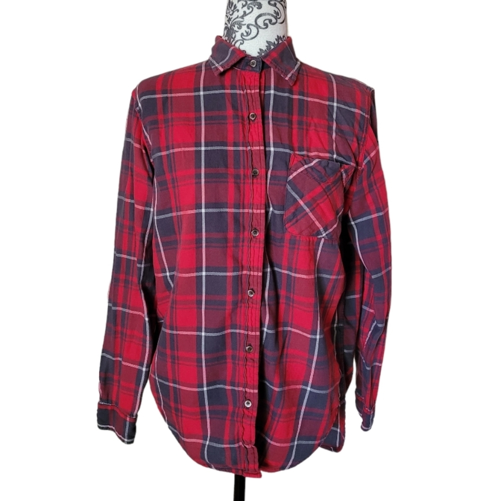 Denim & Supply Ralph Lauren Red Plaid Button Down Shirt